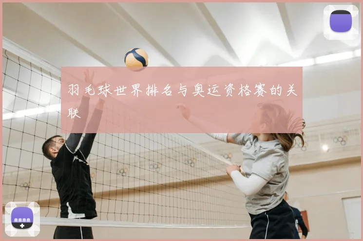 羽毛球世界排名与奥运资格赛的关联