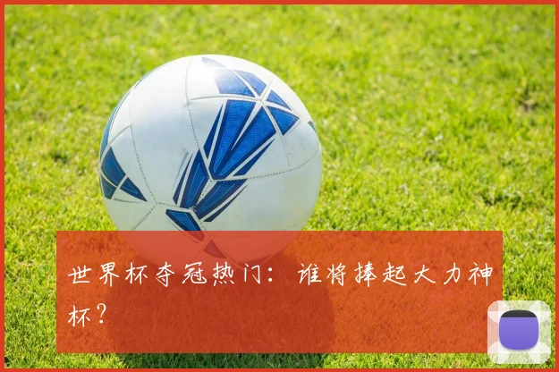 世界杯夺冠热门:谁将捧起大力神杯?